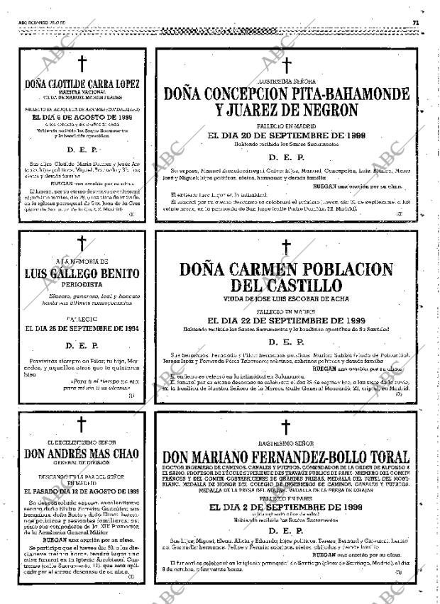 ABC MADRID 26-09-1999 página 71