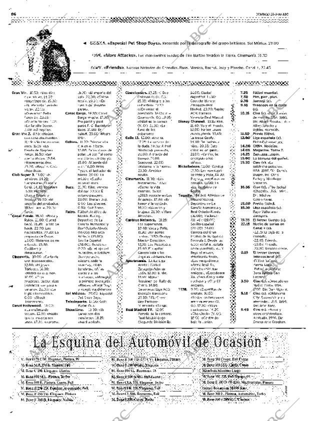 ABC MADRID 26-09-1999 página 86