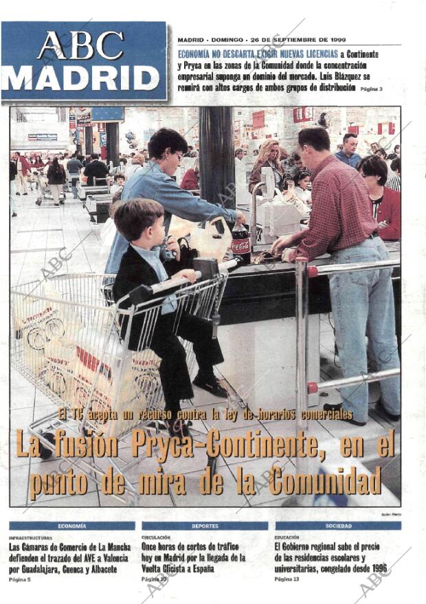 ABC MADRID 26-09-1999 página 89