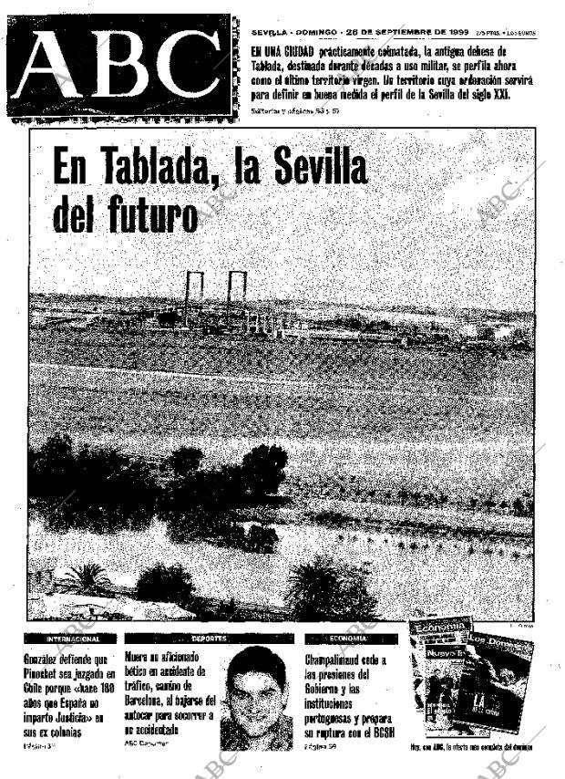 ABC SEVILLA 26-09-1999 página 1