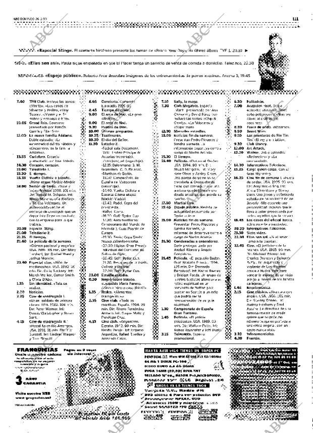 ABC SEVILLA 26-09-1999 página 111