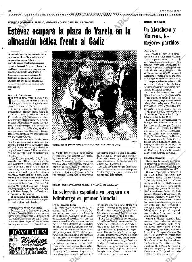 ABC SEVILLA 26-09-1999 página 134