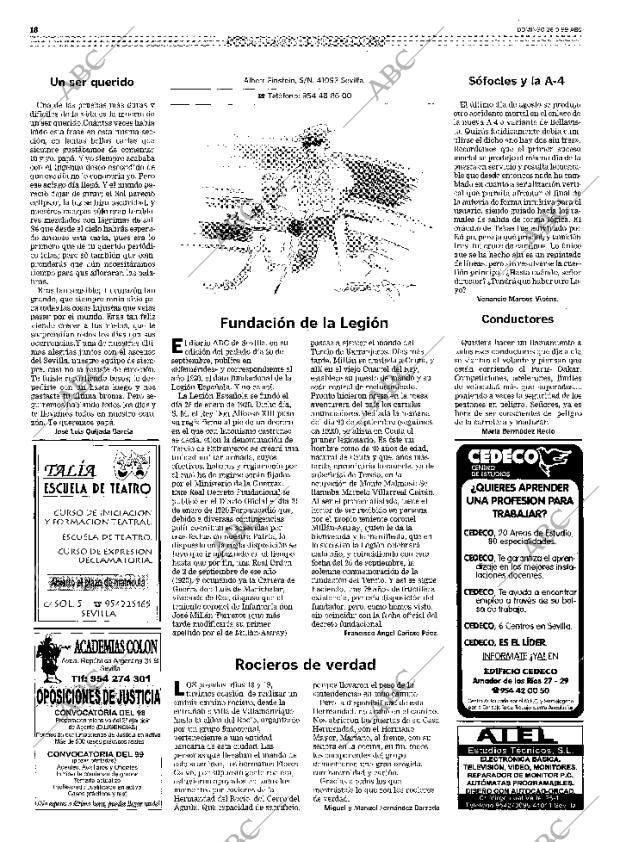 ABC SEVILLA 26-09-1999 página 18
