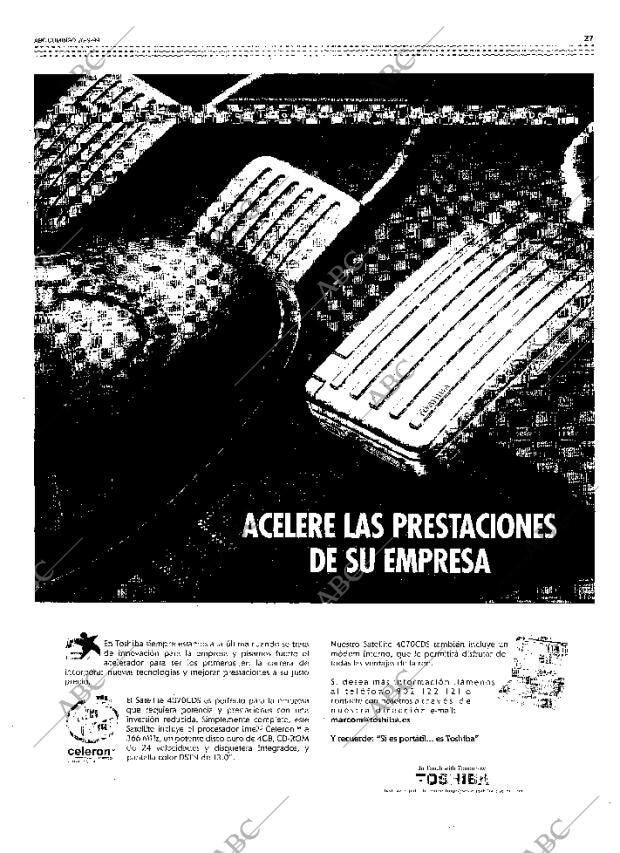 ABC SEVILLA 26-09-1999 página 27