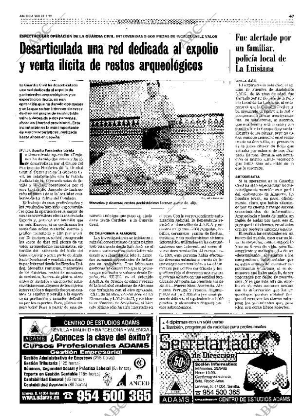 ABC SEVILLA 26-09-1999 página 47