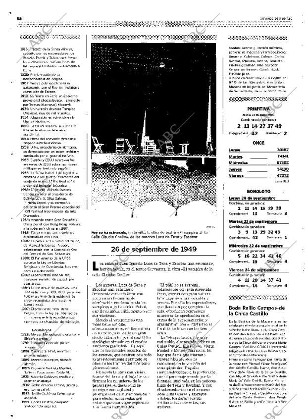 ABC SEVILLA 26-09-1999 página 58