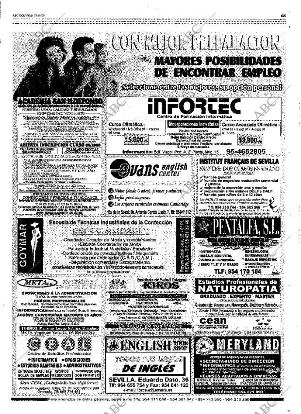 ABC SEVILLA 26-09-1999 página 65
