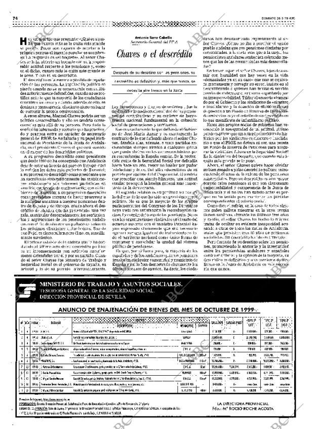ABC SEVILLA 26-09-1999 página 74