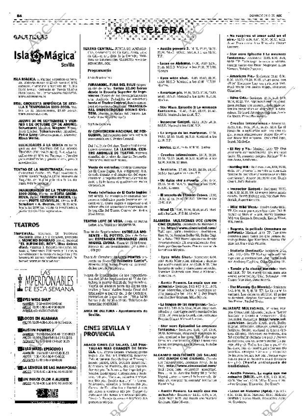 ABC SEVILLA 26-09-1999 página 84