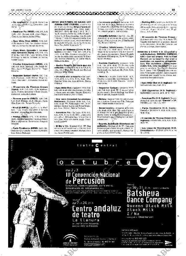 ABC SEVILLA 26-09-1999 página 85