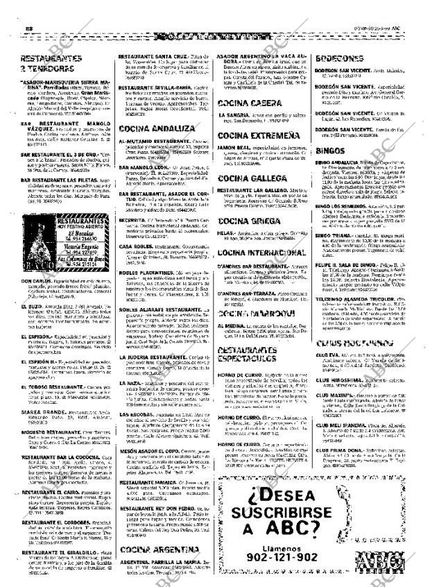 ABC SEVILLA 26-09-1999 página 88