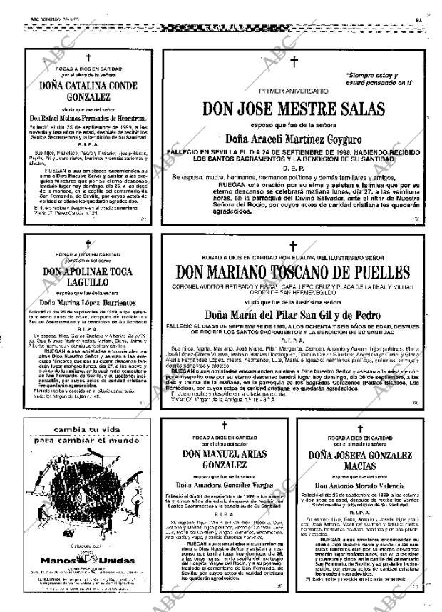 ABC SEVILLA 26-09-1999 página 91