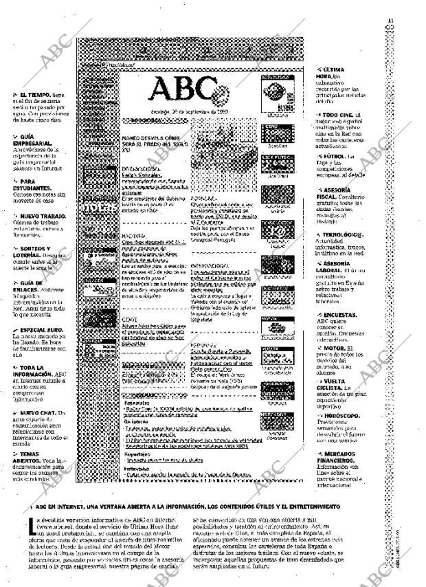 ABC MADRID 27-09-1999 página 11