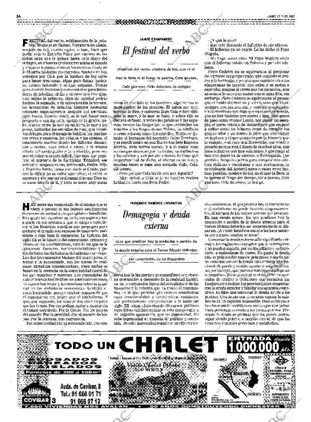 ABC MADRID 27-09-1999 página 14