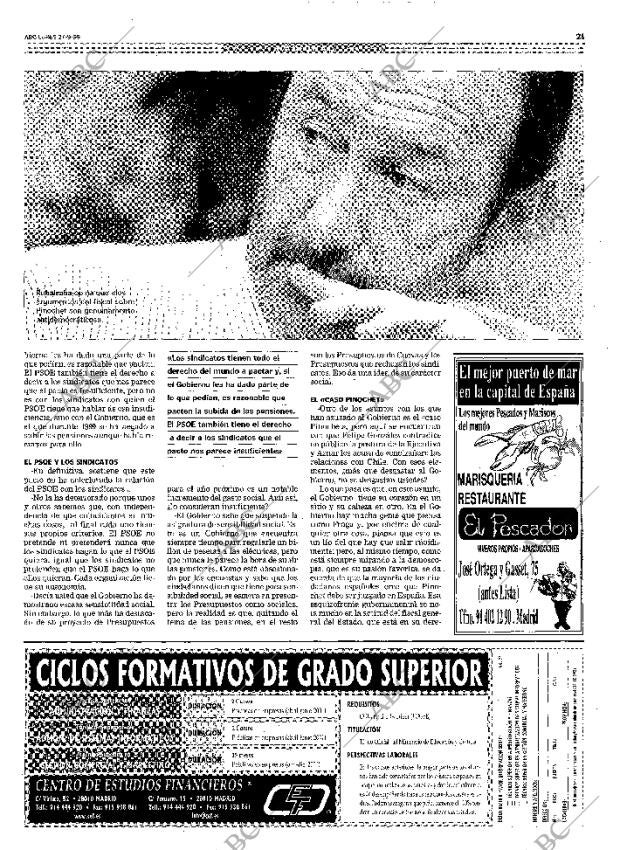 ABC MADRID 27-09-1999 página 21