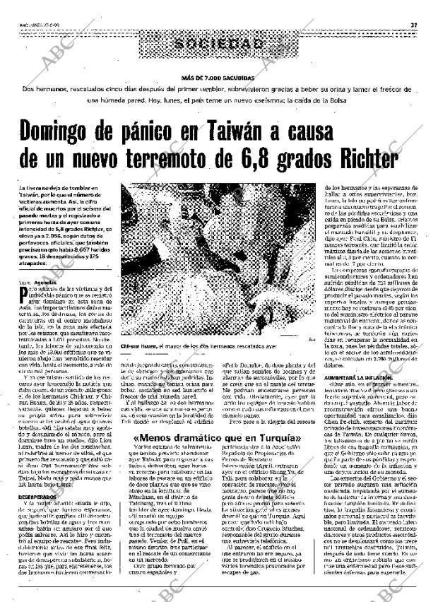 ABC MADRID 27-09-1999 página 37