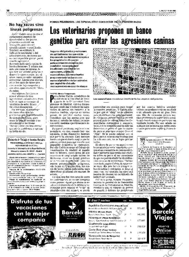 ABC MADRID 27-09-1999 página 38