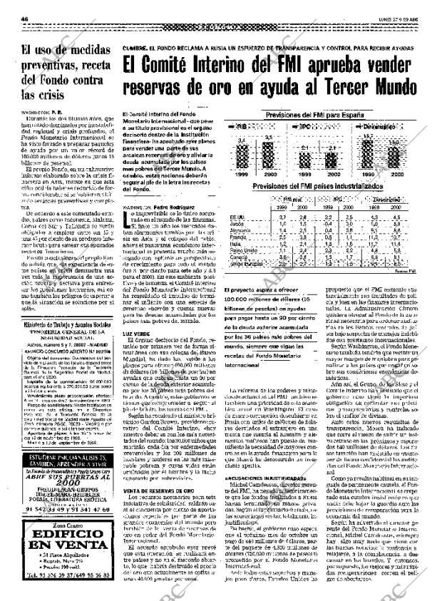 ABC MADRID 27-09-1999 página 46