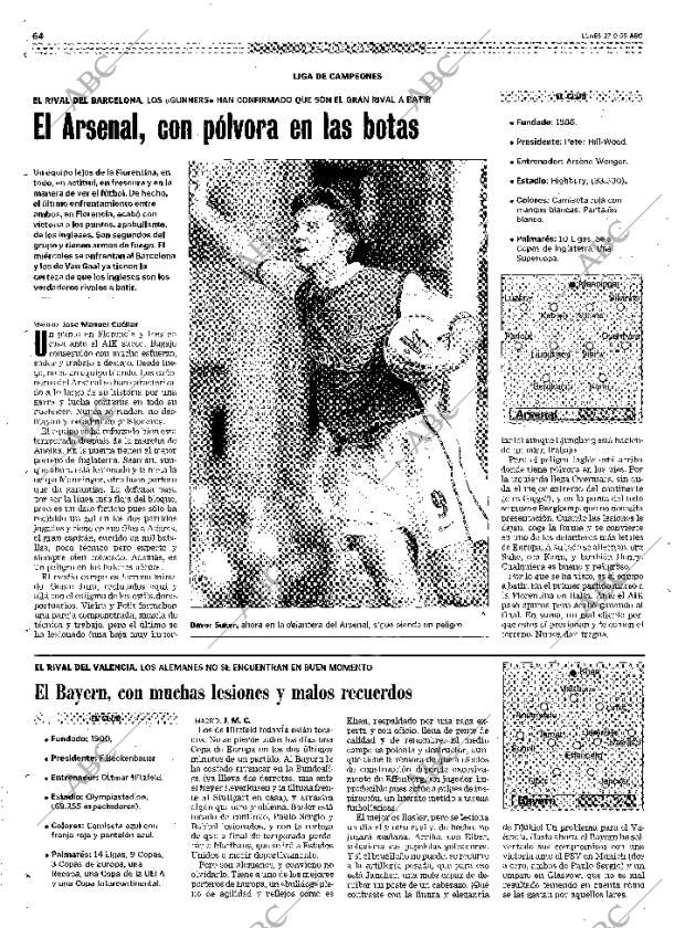 ABC MADRID 27-09-1999 página 64