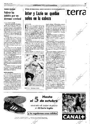 ABC MADRID 27-09-1999 página 67