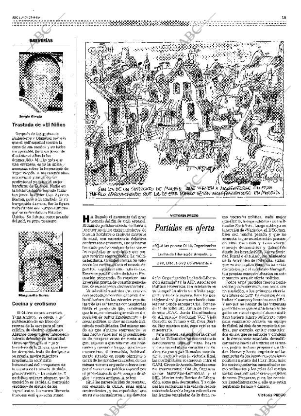 ABC SEVILLA 27-09-1999 página 13