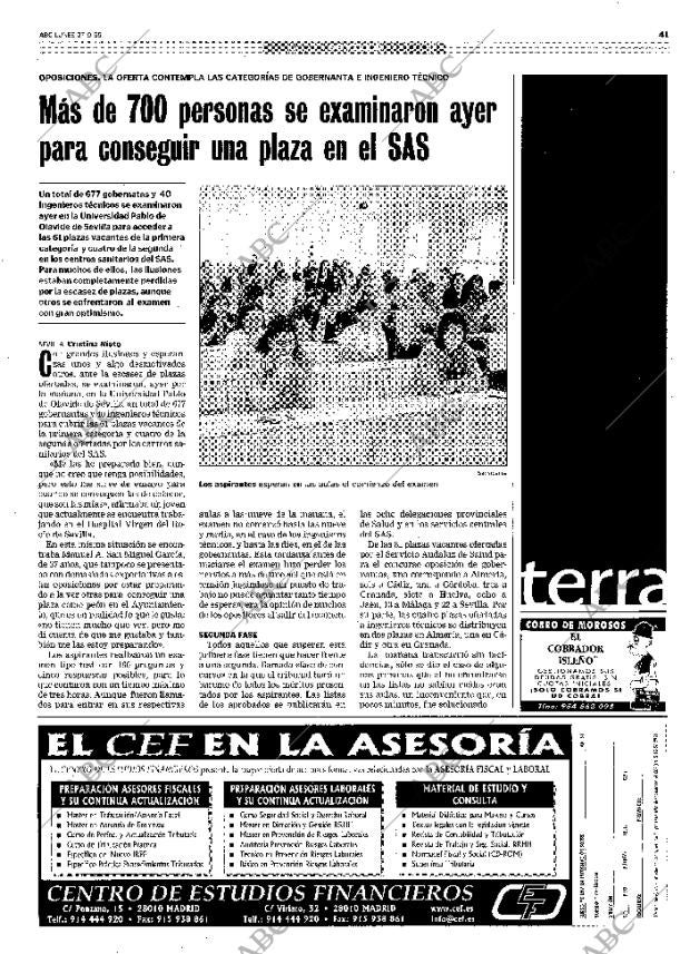 ABC SEVILLA 27-09-1999 página 41