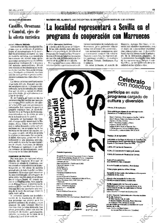 ABC SEVILLA 27-09-1999 página 45