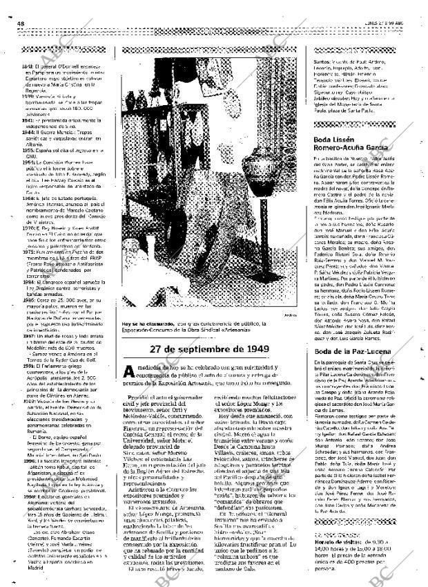 ABC SEVILLA 27-09-1999 página 48