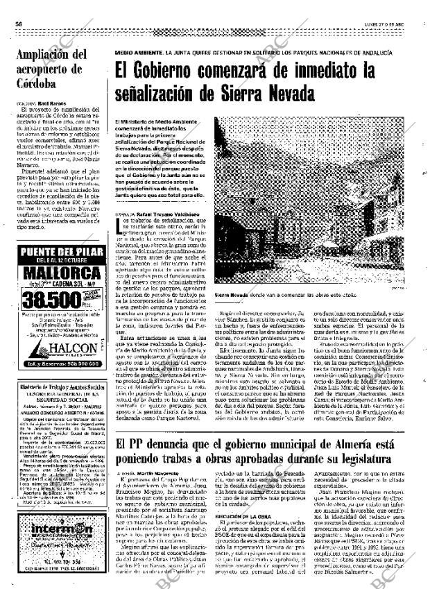 ABC SEVILLA 27-09-1999 página 58