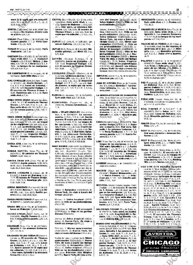 ABC MADRID 28-09-1999 página 119