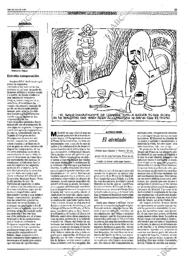 ABC MADRID 28-09-1999 página 13