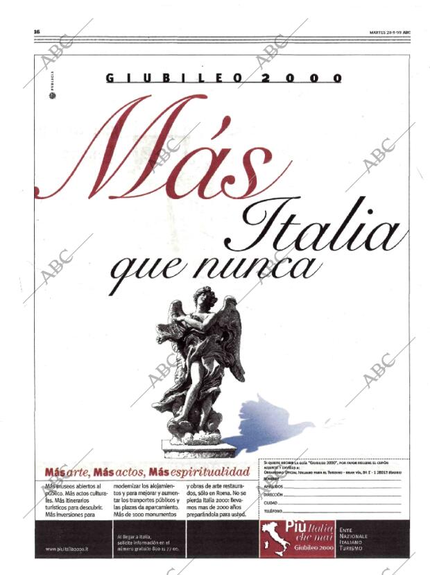 ABC MADRID 28-09-1999 página 16