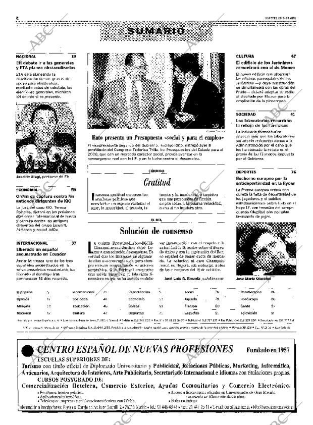 ABC MADRID 28-09-1999 página 2