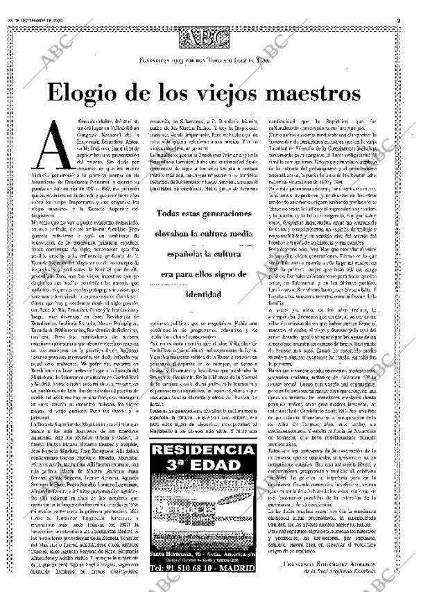 ABC MADRID 28-09-1999 página 3