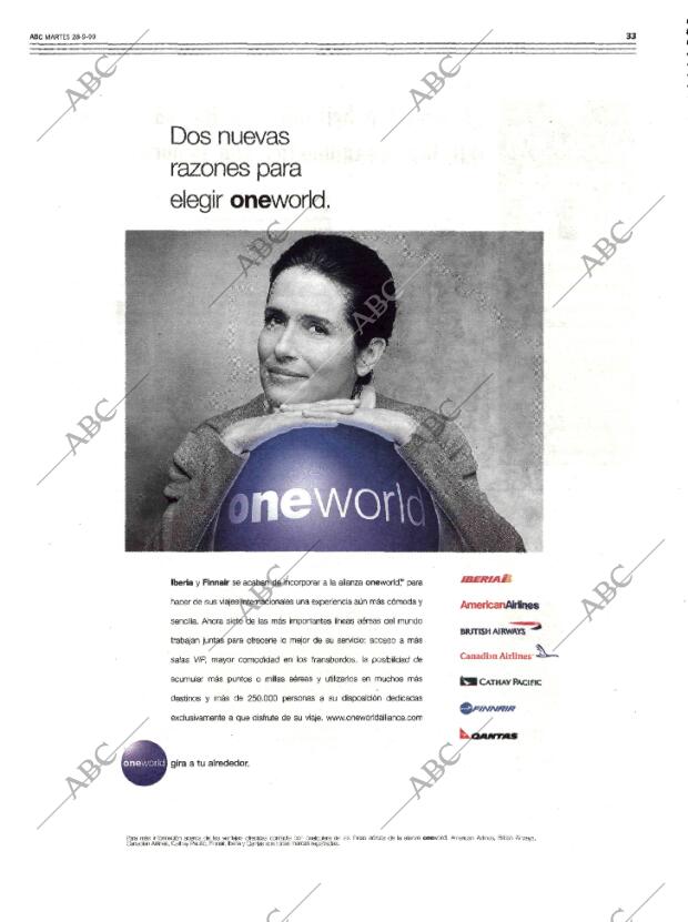 ABC MADRID 28-09-1999 página 33