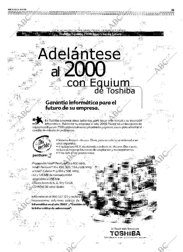 ABC MADRID 28-09-1999 página 39