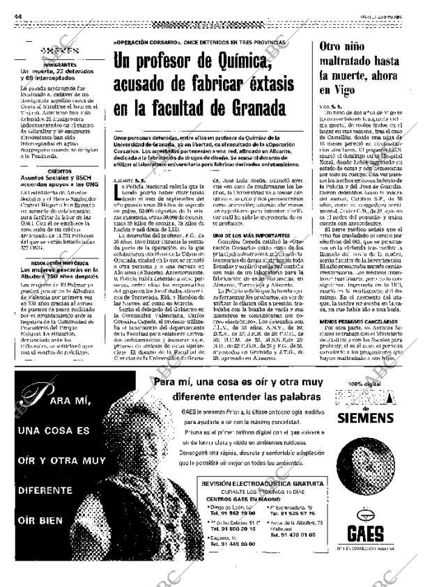 ABC MADRID 28-09-1999 página 44