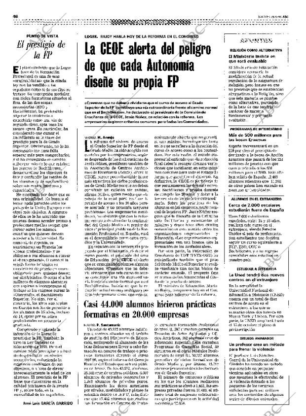 ABC MADRID 28-09-1999 página 46