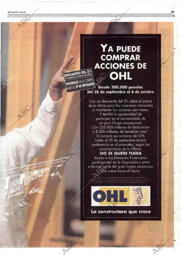 ABC MADRID 28-09-1999 página 49