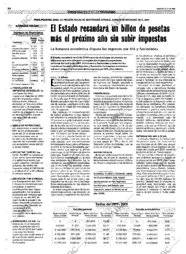 ABC MADRID 28-09-1999 página 54