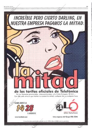 ABC MADRID 28-09-1999 página 57