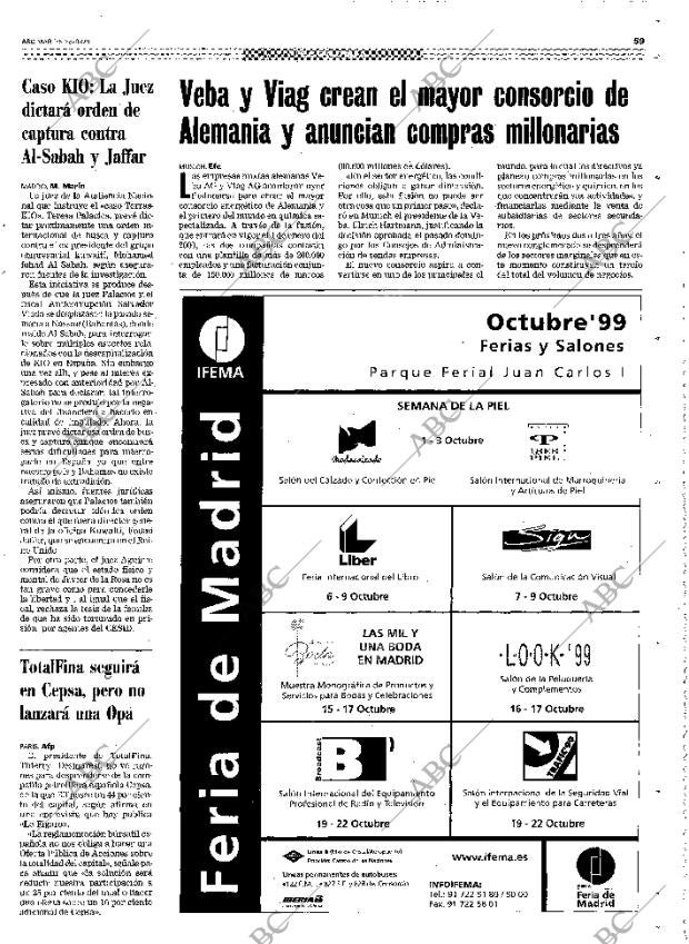 ABC MADRID 28-09-1999 página 59