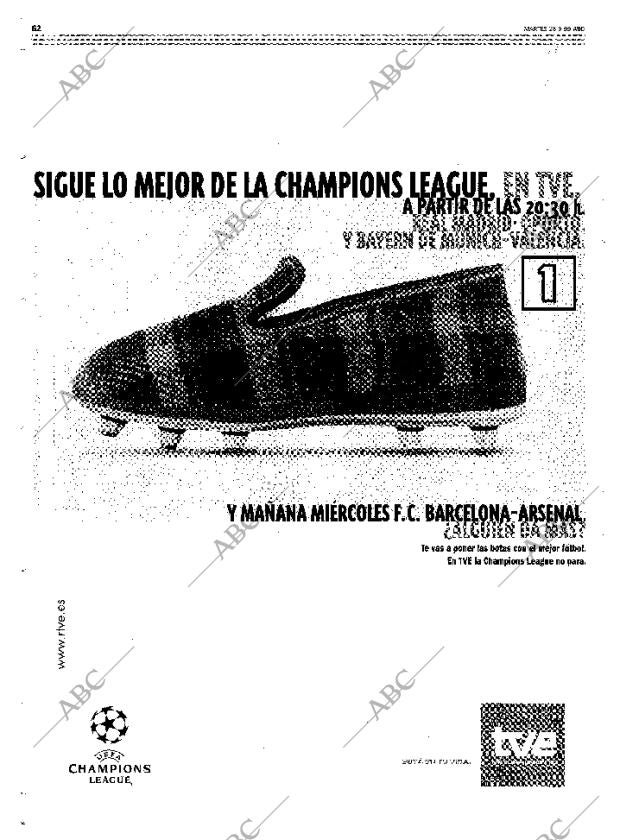 ABC MADRID 28-09-1999 página 62