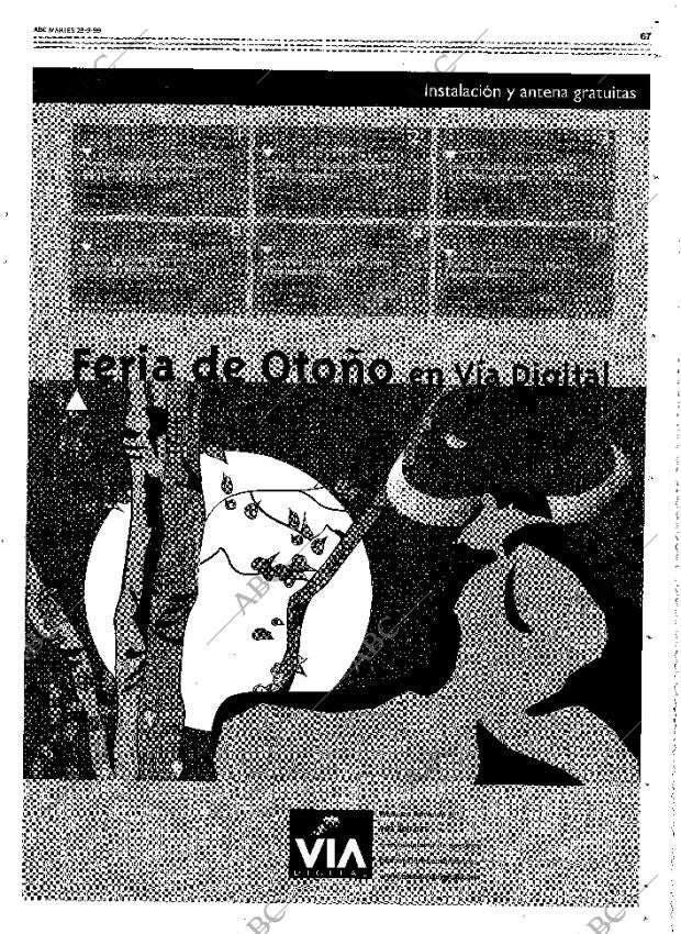 ABC MADRID 28-09-1999 página 67
