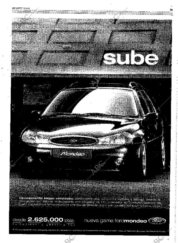 ABC MADRID 28-09-1999 página 75