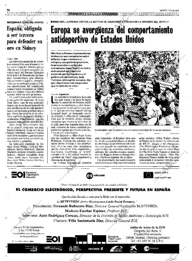 ABC MADRID 28-09-1999 página 76