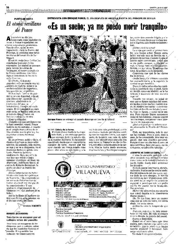 ABC MADRID 28-09-1999 página 78
