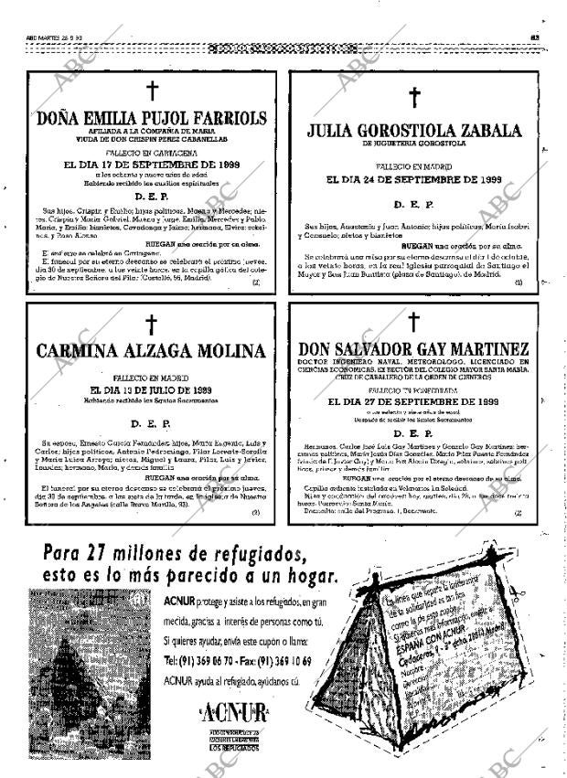 ABC MADRID 28-09-1999 página 83