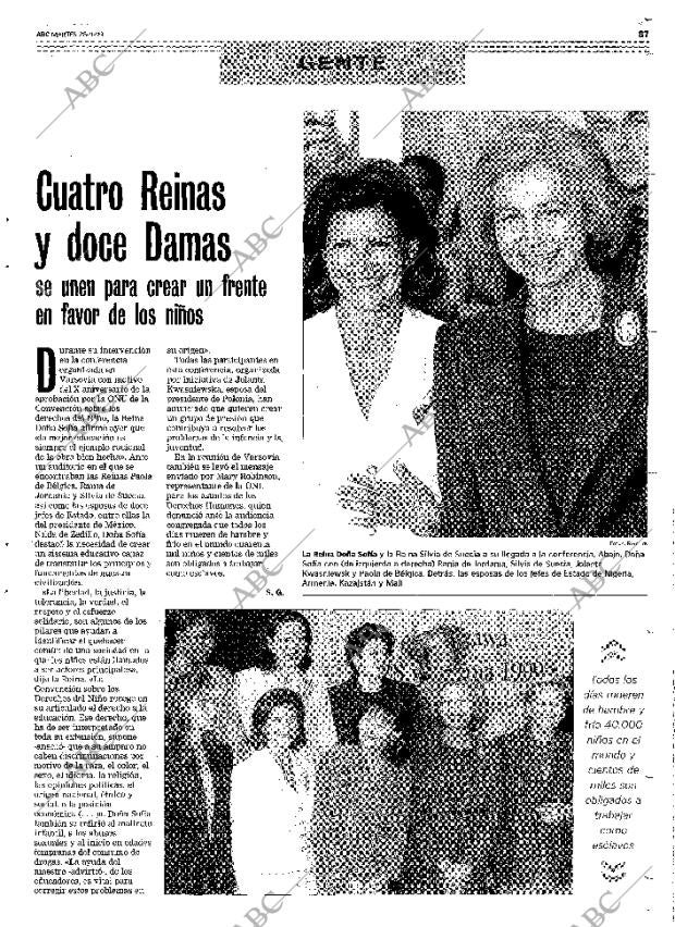 ABC MADRID 28-09-1999 página 87