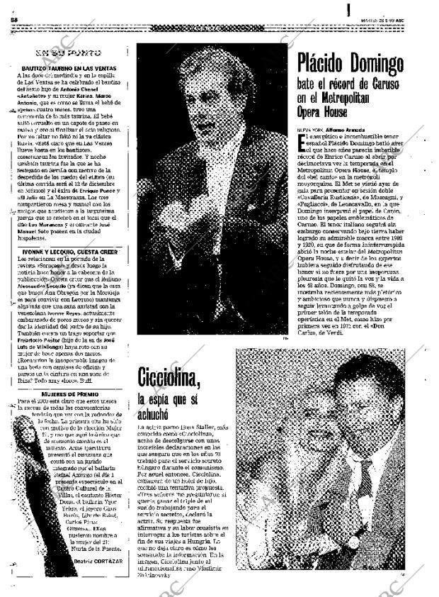 ABC MADRID 28-09-1999 página 88